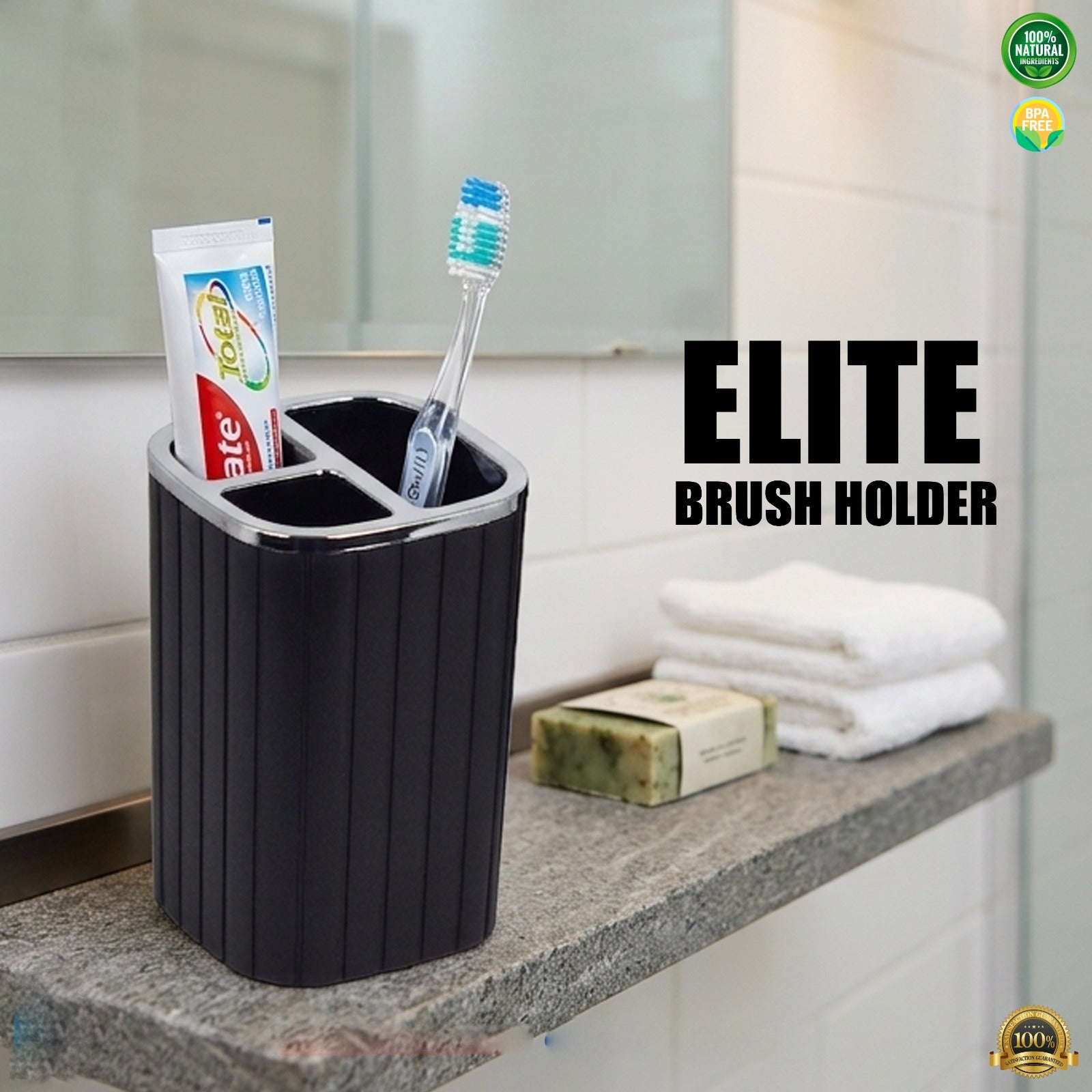 Toothbrush Holder & Organizer